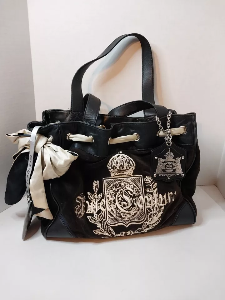 Vintage Juicy Couture Handbag And Makeup Accessory Bag