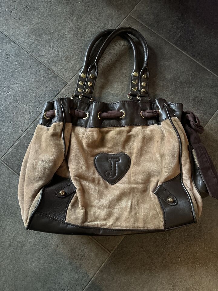 Vintage Juicy Couture Velour Handbag Purse Y2K