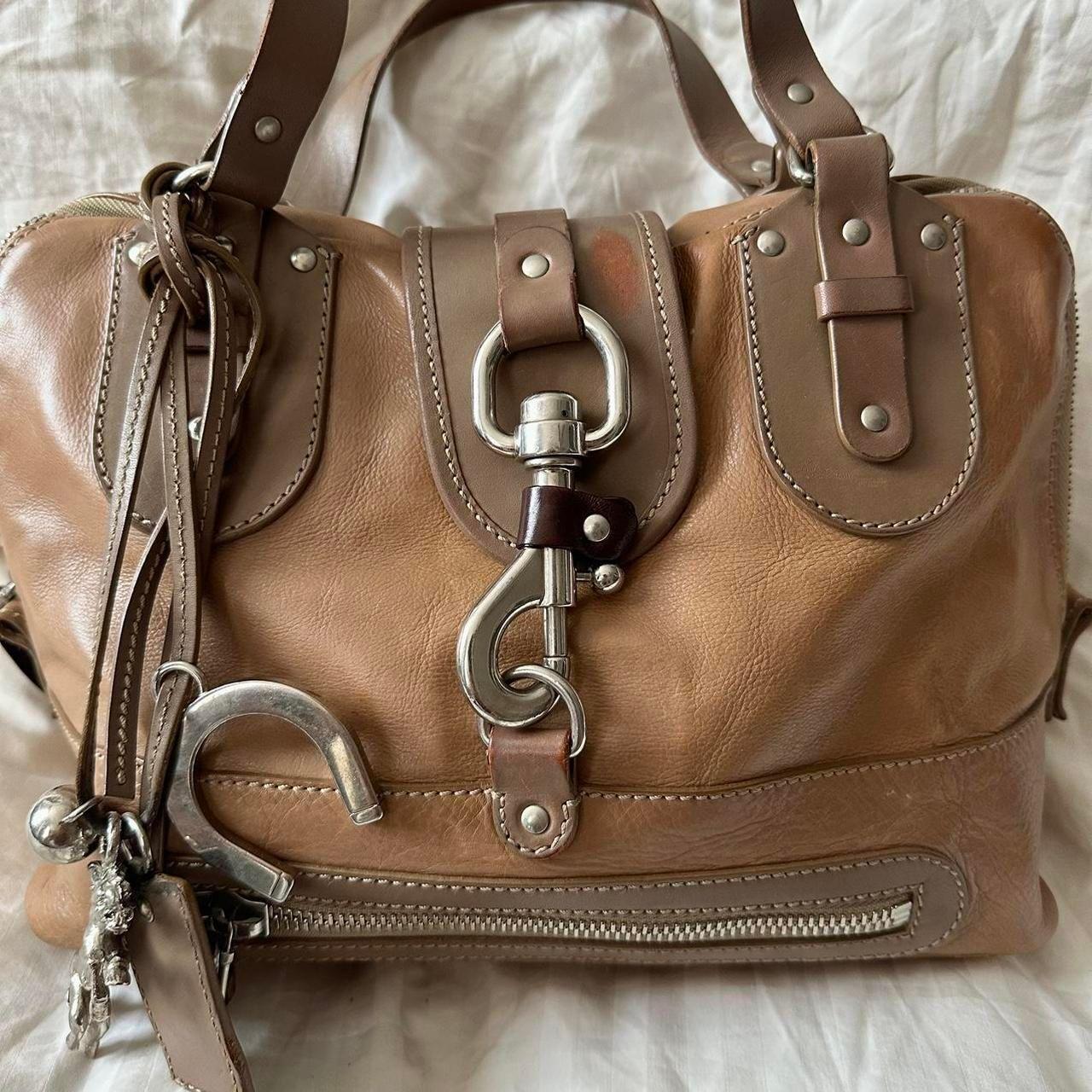 Vintage Chloé Kerala Equestrian Handbag – Tonal Brown (2000s/2010s)