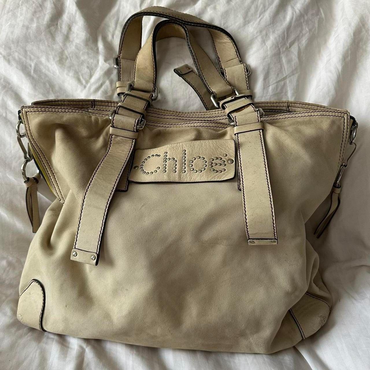 Vintage Chloé Leather Shoulder Bag – 2000s